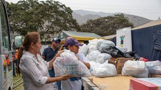 La Molina entrega cinco toneladas de ayuda humanitaria a damnificados por huaicos en Chaclacayo