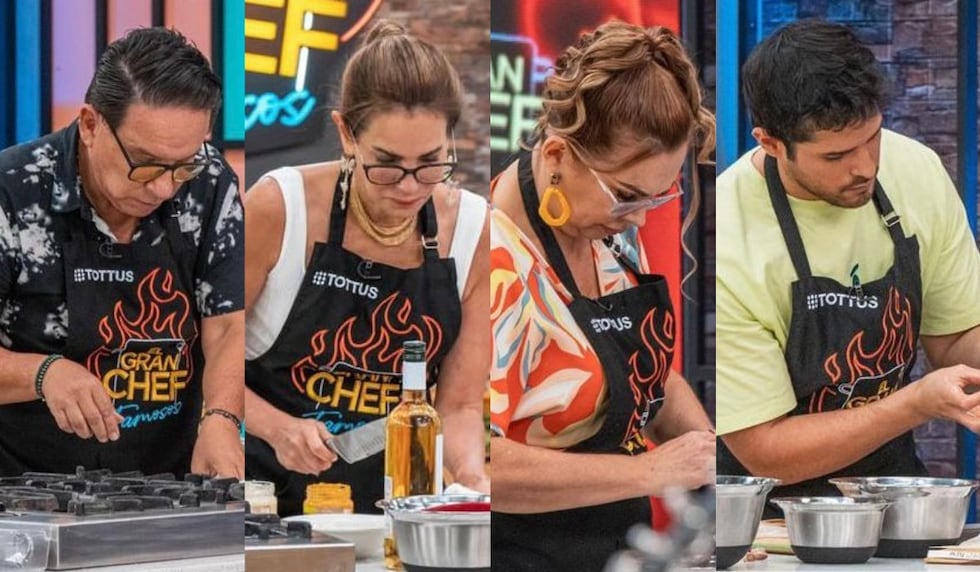 Los últimos concursantes de 'El gran chef: famosos' (Foto: Difusión)