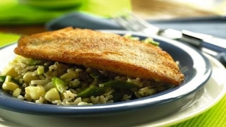 Salad de arroz con pescado