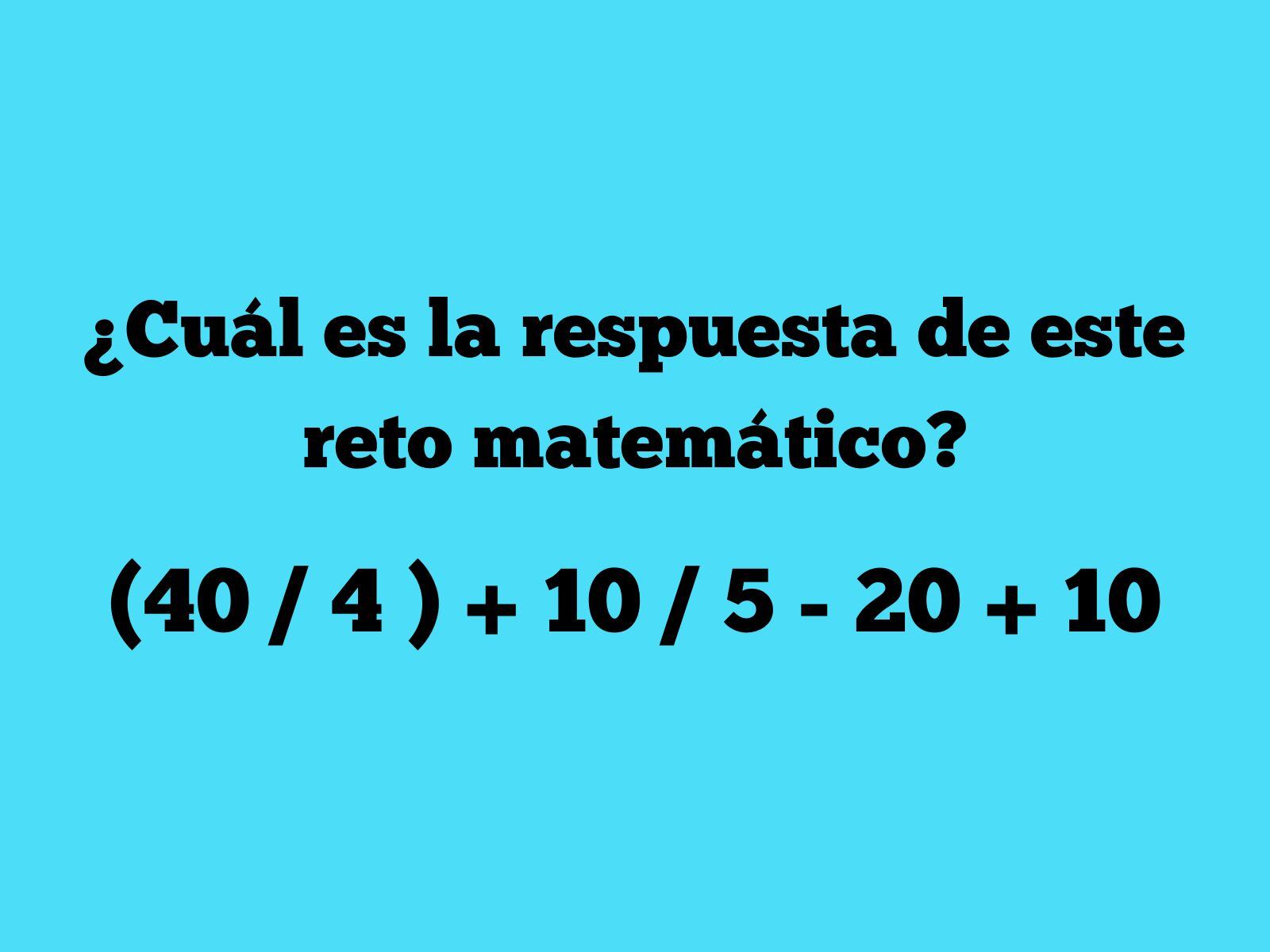 Reto matemático: Es momento que apliques tus conocimientos para superar este ejercicio numérico. (Creación: Mag)