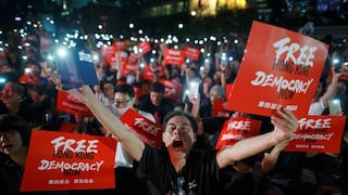 Miles en Hong Kong claman al G20 que defiendan sus derechos | FOTOS