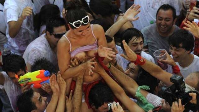 Fiesta de San Fermín es un peligro para mujeres por el acoso sexual