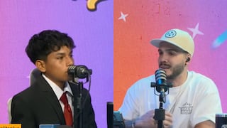 Mario Irivarren emociona al regalar un iPhone al joven que narró la final de la Copa Libertadores: “Cuando ya seas conocido, no te olvides acá”