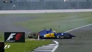 F1: Ericsson terminó en el hospital tras aparatoso accidente