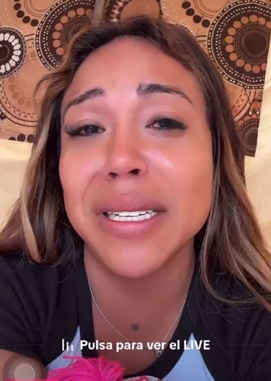 Dayanita lloró en live y contó más detalles sobre su situación económica.