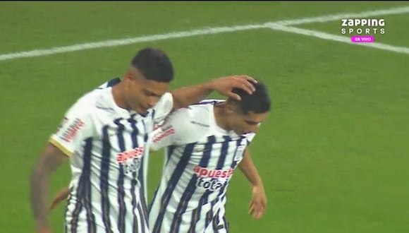 Jeriel De Santis pone el 2-0 de Alianza Lima vs. Bolívar por la Copa Ciudad de los Reyes 2024. Mira el gol aquí. (Foto: Zapping TV)