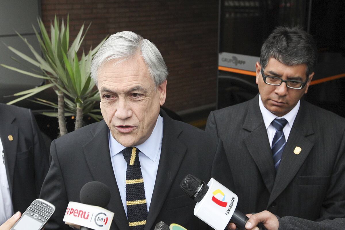 LIMA, 25 DE OCTUBRE DE 2014
SEBASTIAN PINERA EX PRESIDENTE DE CHILE, SE PRESENTO EN RPP PARA UNA ENTREVISTA.
FOTO: ELVA TOCUNAGA / EL COMERCIO