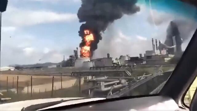 Venezuela registra segundo incendio en planta petrolera estatal PDVSA en un mes