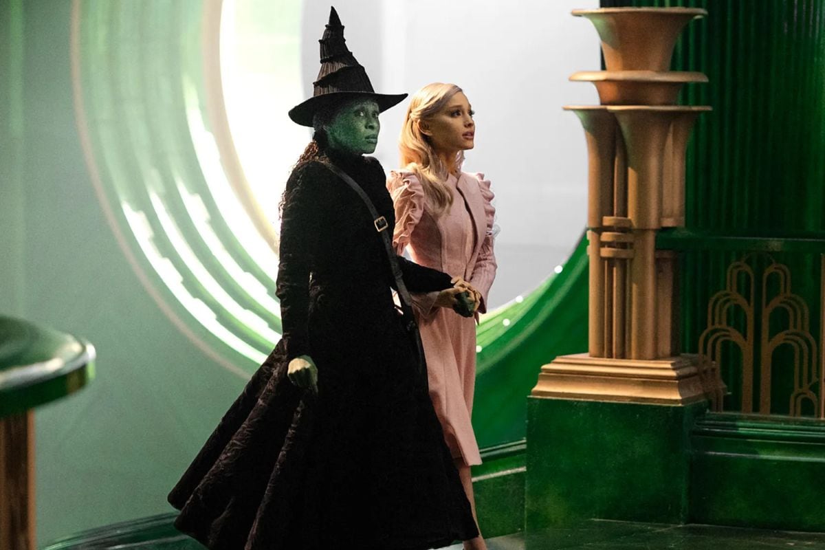 Cynthia Erivo y Ariana Grande en "Wicked".