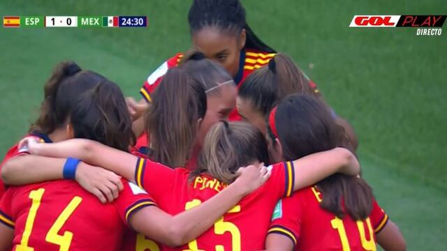 Gabarro anotó el 1-0 de España sobre México por los cuartos de final de la Copa Mundial Femenina Sub-20