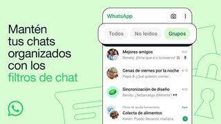 WhatsApp: encontrar mensajes ahora es más fácil con su nueva herramienta de filtros de búsqueda