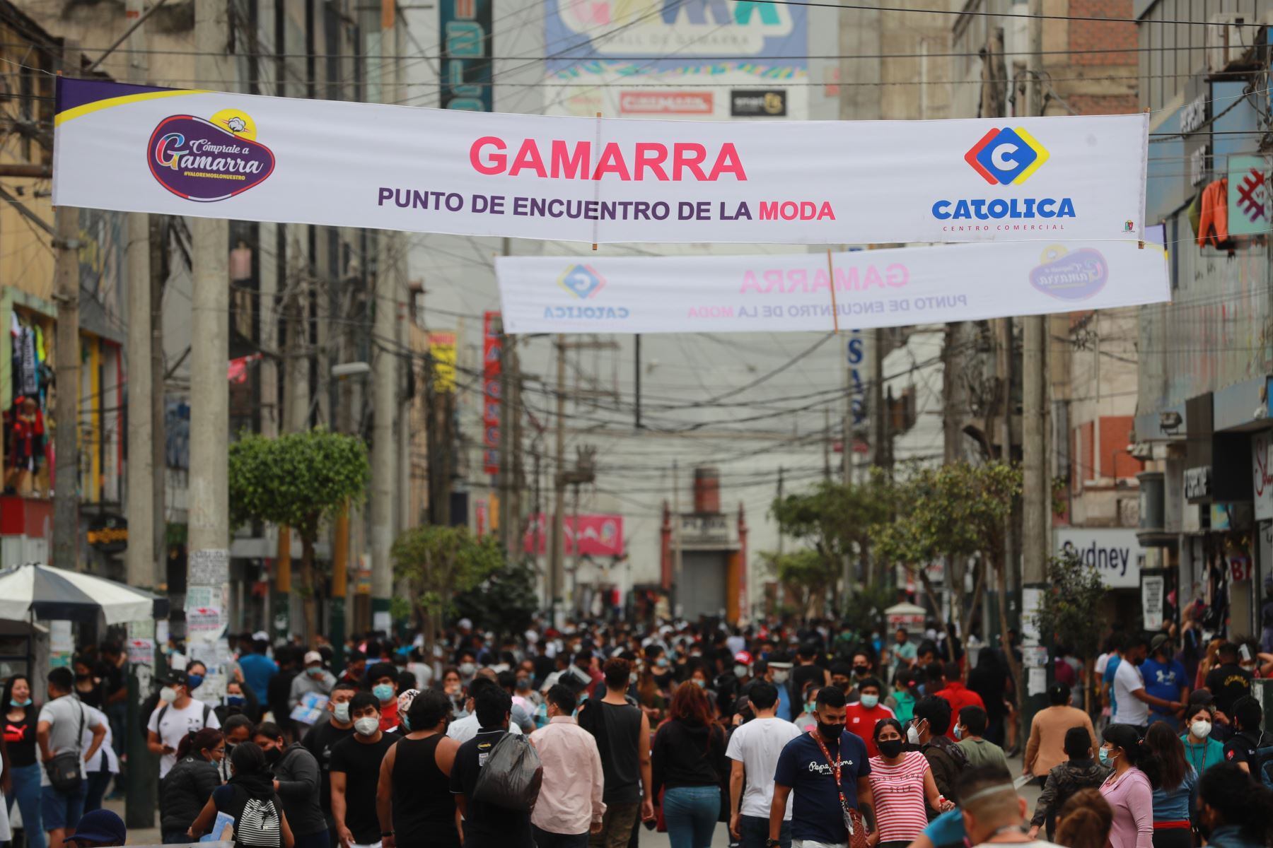 Gamarra se une al paro del 23 de octubre. (Foto: Andina)