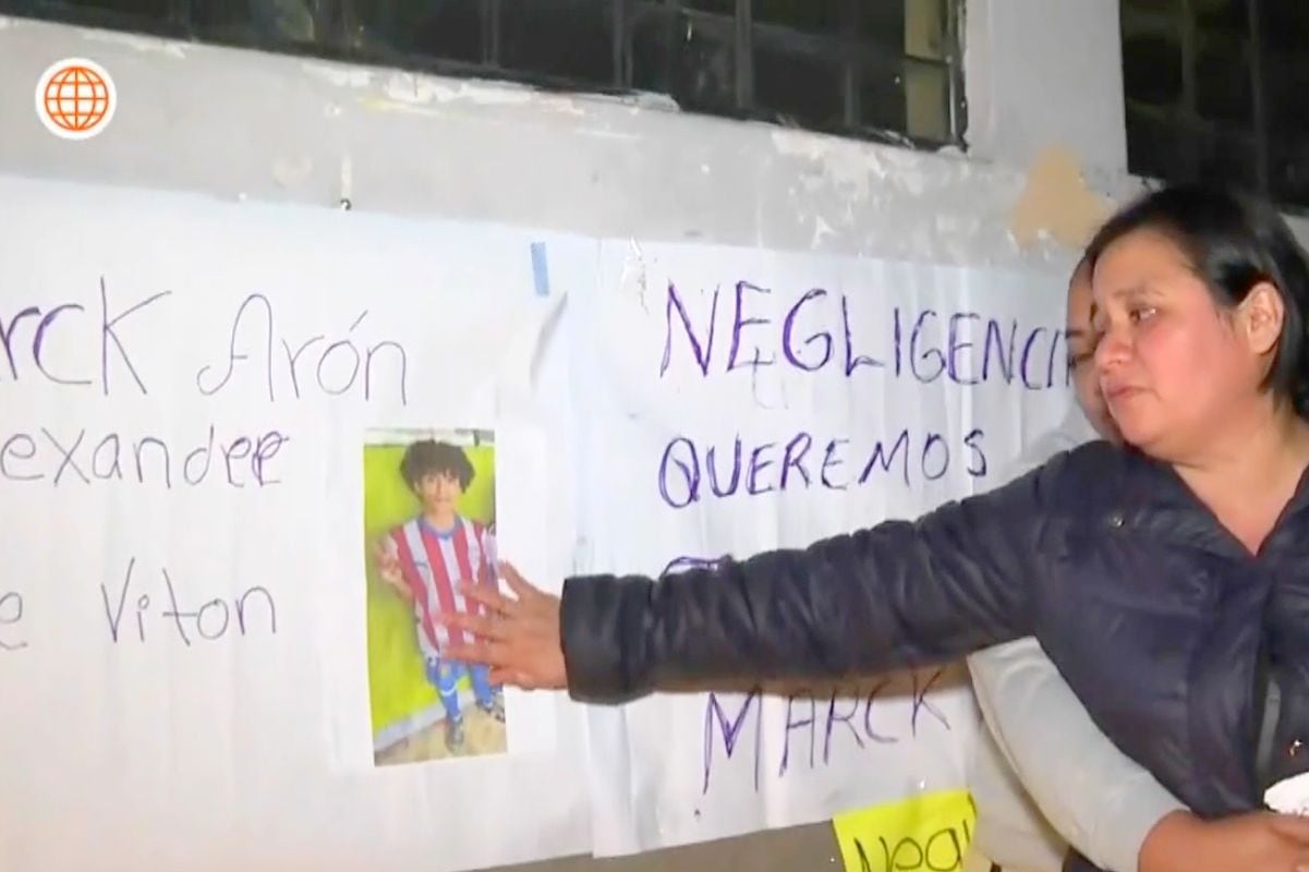 La familia de Marck exige justicia a las autoridades. Foto: América Noticias