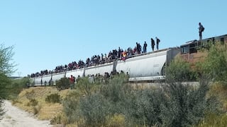 México: empresa ferroviaria suspende ruta de 60 trenes ante aumento de migrantes camino a EE.UU.