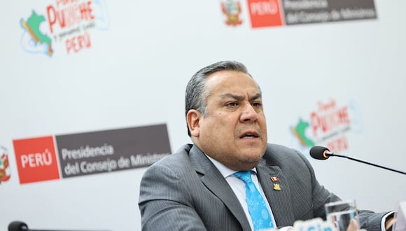 El primer ministro, Gustavo Adrianzén, reiteró que la Presidencia de la República es "víctima de un ataque sistemático". (Foto: PCM)