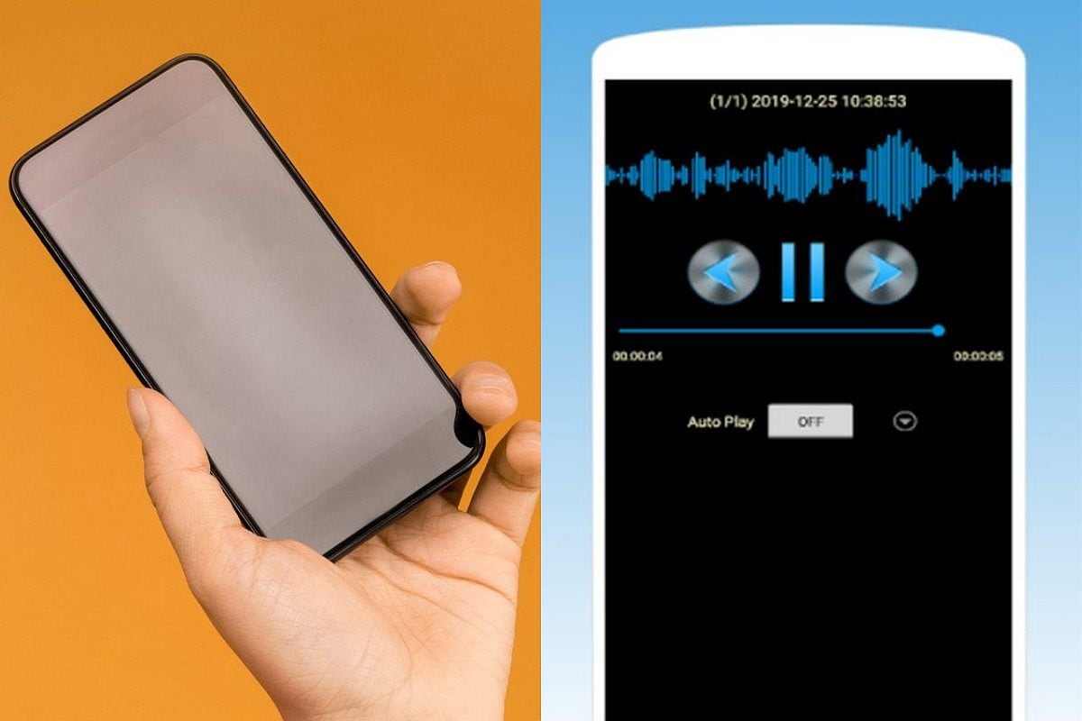 Por más que tu celular Android parezca apagado, estará registrando en audio todo lo que pase a tu alrededor, ¿Cómo lograrlo? Aplica este truco. (Foto: Pexels / Google Play Store / Composición)