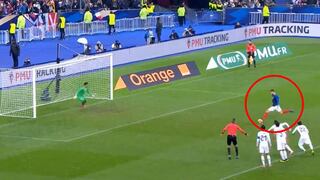 Uruguay vs. Francia EN VIVO: Giroud y el esquinado disparo de penal para el 1-0 por amistoso FIFA | VIDEO