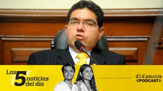 Buscan a Urtecho tras condena por recorte de sueldos, Roberto Burneo es nuevo presidente del JNE, y 3 noticias más en el Podcast de El Comercio