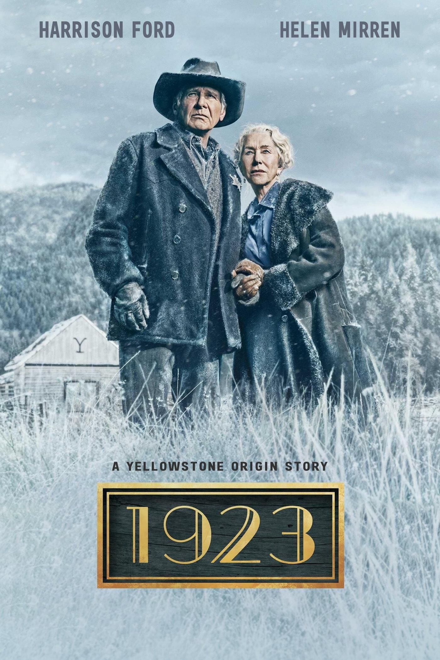 Harrison Ford y Helen Mirren lideran el póster de la temporada 2 de la serie "1923" (Foto: Paramount)
