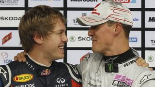 Vettel recordó el día en que conoció a Michael Schumacher