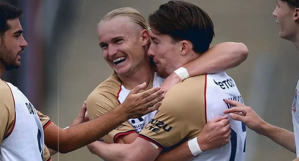 Lachlan Rose anota el primer gol del 2026 en la A-League de Australia