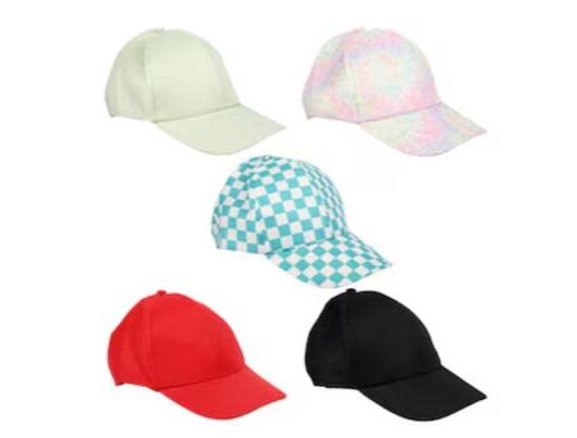 Las gorras para el sol son un producto interesante en Dollar Tree a un bajo costo (Foto: Dollar Tree)
