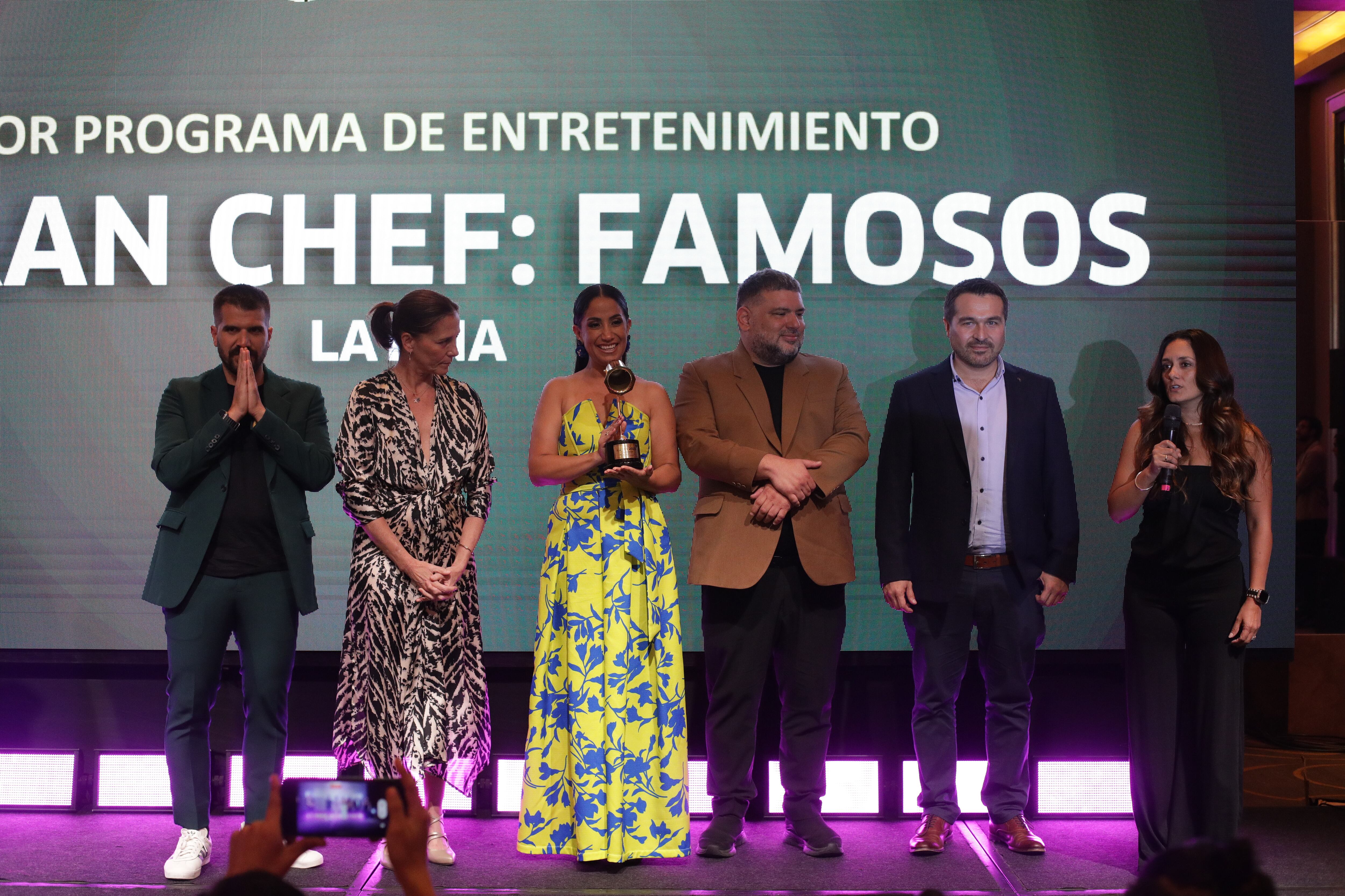 "El gran chef famosos" recibió el Premio Luces al Mejor programa de entretenimiento. (Foto: Anthony Niño de Guzmán)