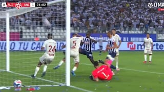 Cecilio Waterman y la increíble jugada de gol que falló en el clásico ante Universitario | VIDEO