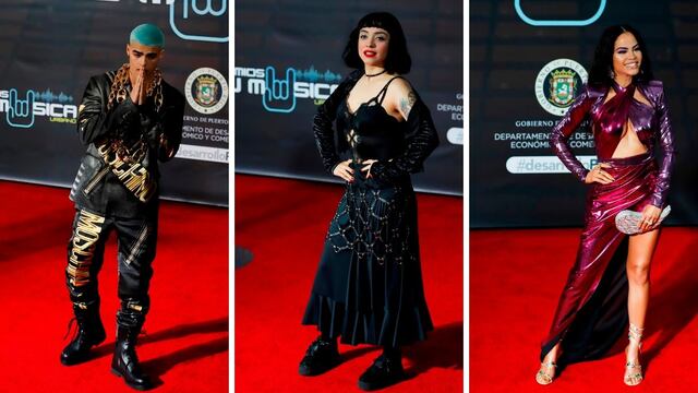 Lunay, Mon Laferte y Natti Natasha encabezan alfombra roja Premios Tu Música Urbano | FOTOS