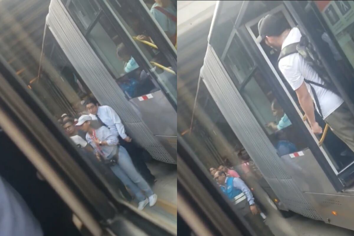 Pasajeros expresaron su malestar ante el retraso del servicio. (Foto: Agencias)