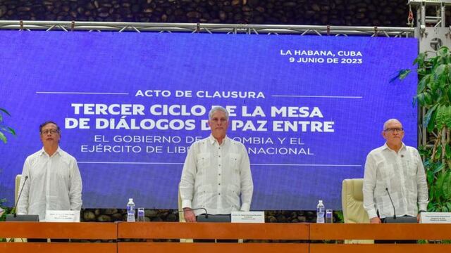 Gobierno de Colombia y el ELN pactan un cese al fuego nacional y bilateral desde el 3 de agosto