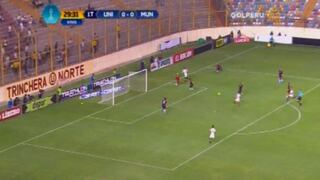 Diego Guastavino erró oportunidad de gol tras jugada de Tejada