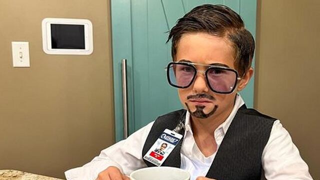 “Tengo el corazón roto”: niño se disfrazó de Tony Stark para una fiesta, pero recibió insultos