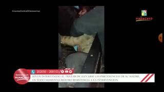 Huancayo: madre denuncia por robo y maltrato a su hijo | VIDEO