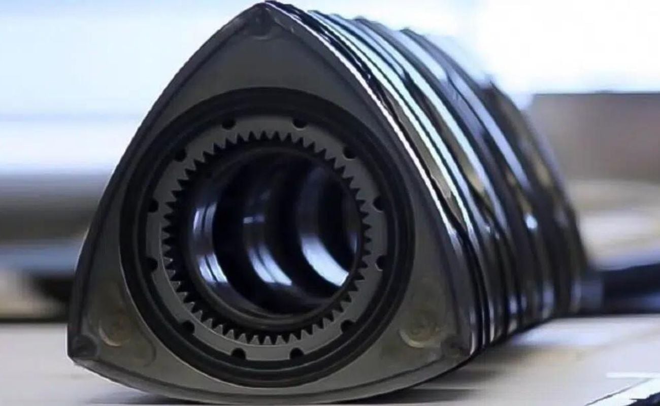 El motor rotativo utiliza un rotor en lugar de pistones
