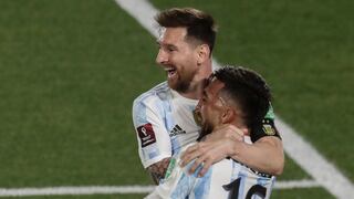 Argentina dio un recital en el Monumental y goleó 3-0 a Uruguay por la fecha 5 de las Eliminatorias