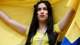 Colombia vs. Japón: un duelo aparte en las tribunas [FOTOS]