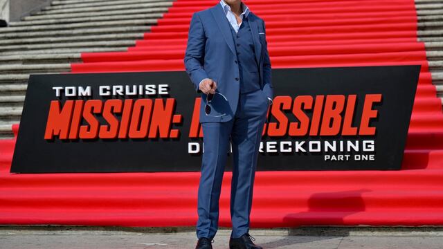 Tom Cruise paraliza Roma con el estreno de “Misión Imposible 7″