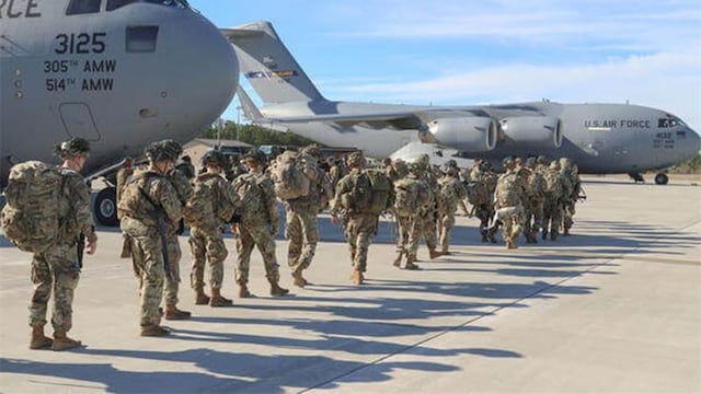 EE.UU. desplegará a la 82 División Aerotransportada en Oriente Medio, según medios