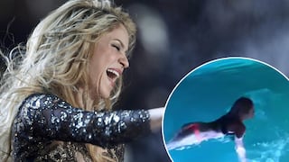 Shakira se prepara para gira nadando a medianoche y comparte video en Facebook
