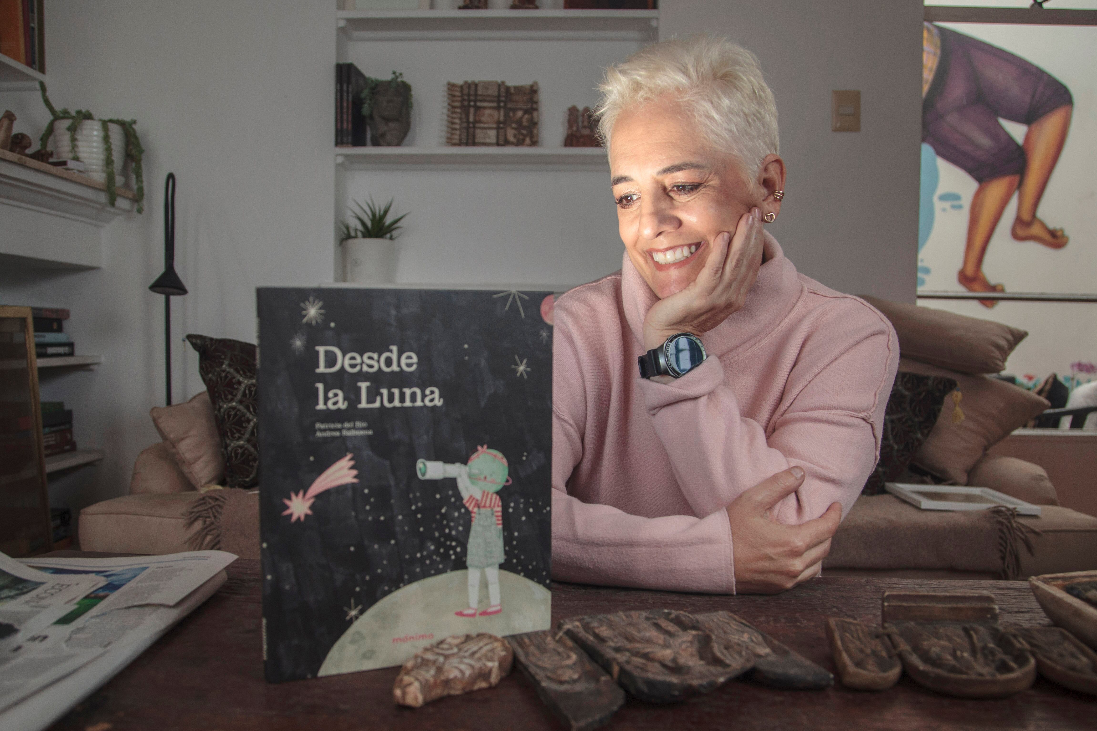 Patricia del Río ha publicado el libro de literatura infantil ‘Desde la Luna’. Para este año prepara una novela. (Foto: Martin Pauca).