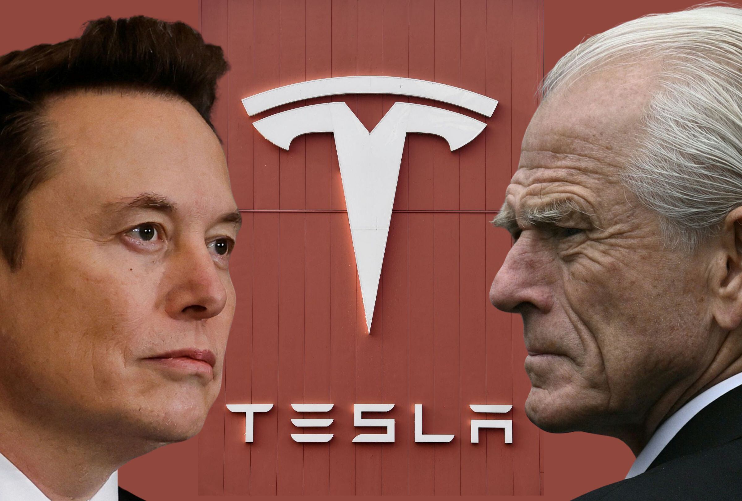 La disputa entre Elon Musk y Peter Navarro está declarada después de que este último aseguró que Tesla no fabrica sino ensambla sus coches (Foto: AFP)