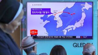 EE.UU. asegura que misil norcoreano cayó cerca de Rusia