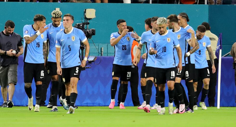 Uruguay venció 3-1 a Panamá por la fecha 1 del Grupo C de la Copa América 2024. (Foto: AFP)