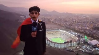De un cerro al estadio: así vivió su aventura el joven que narró la final de Libertadores tras viajar 18 horas: “Llegué casi al final del primer tiempo”