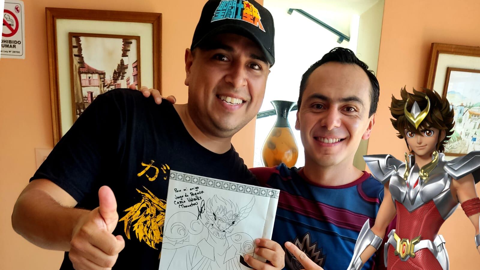 Conoce a la actual voz de Pegaso en "Saint Seiya". (Foto: Jorge de Pegaso)