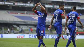 Cruz Azul venció 2-1 Monterrey y recuperó la punta de la Liga MX