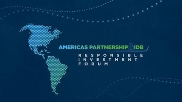 Foro de Inversión Responsable Alianza de las Americas-BID se llevará a cabo el 2 de noviembre en Washington