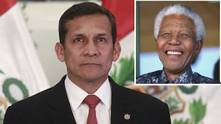 Presidente Humala sobre muerte de Nelson Mandela: "Sigamos el camino que hoy nos deja"