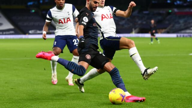 Tottenham venció 2-0 a Manchester City por la fecha 9 de la Premier League 